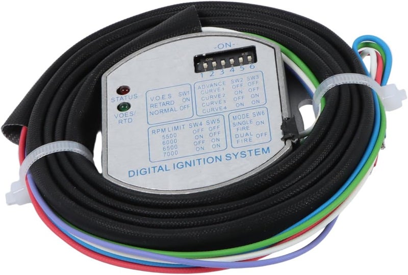 Kessocco Motorcycle Ignition Module High Performance 53-644 Programmable Single Fire Electronic Ignition Module - Image 5